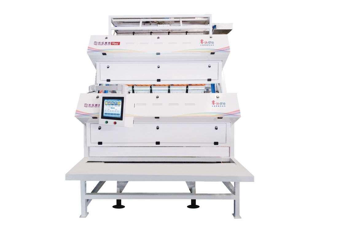 ST10 Type CCD Color Sorter Power 4.0 KW Capacity 0.6 - 0.9 Tons Per Hour